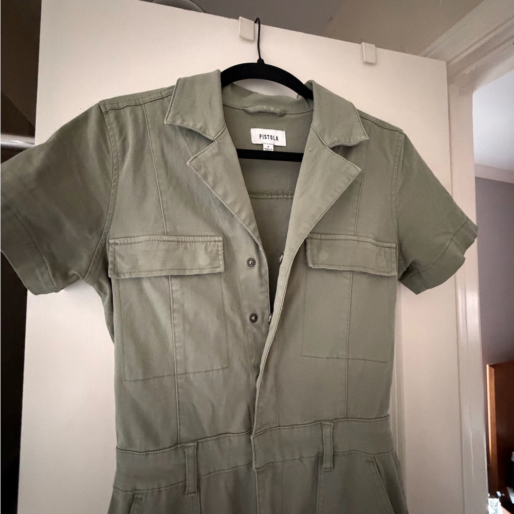 Fjällräven Olive Green Jumpsuit
